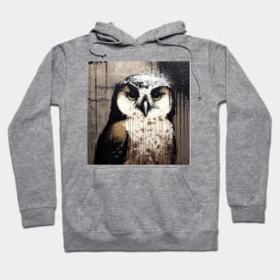 Art should comfort the disturbed and disturb the comfortable - Awesome Owl #9 Hoodie